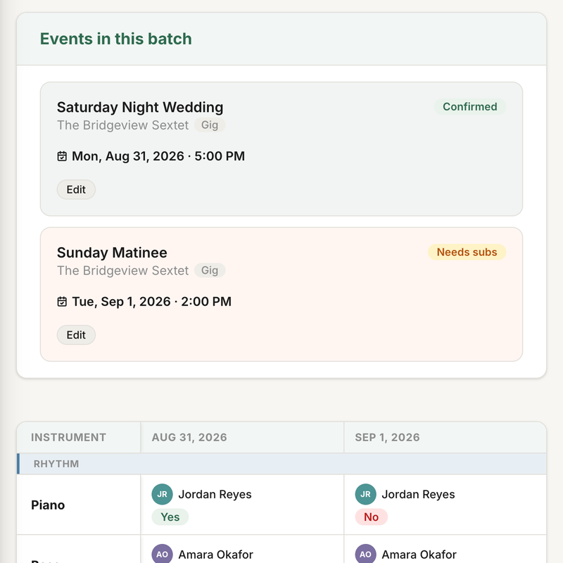Batch UI